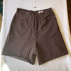 CM Women’s Casual Khaki Shorts size 10 US, Solid Brown